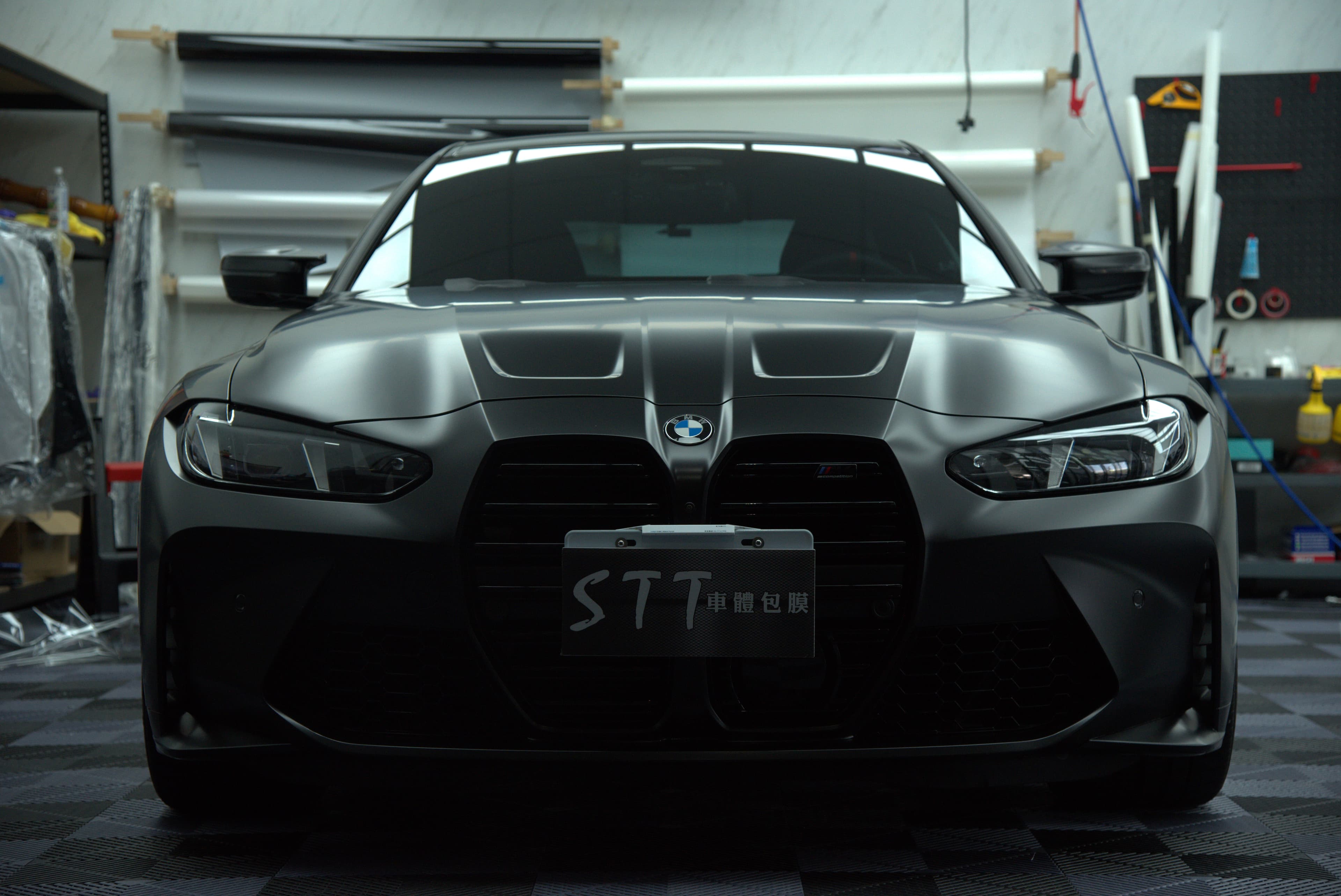 BMW M4 全車消光黑 - 1