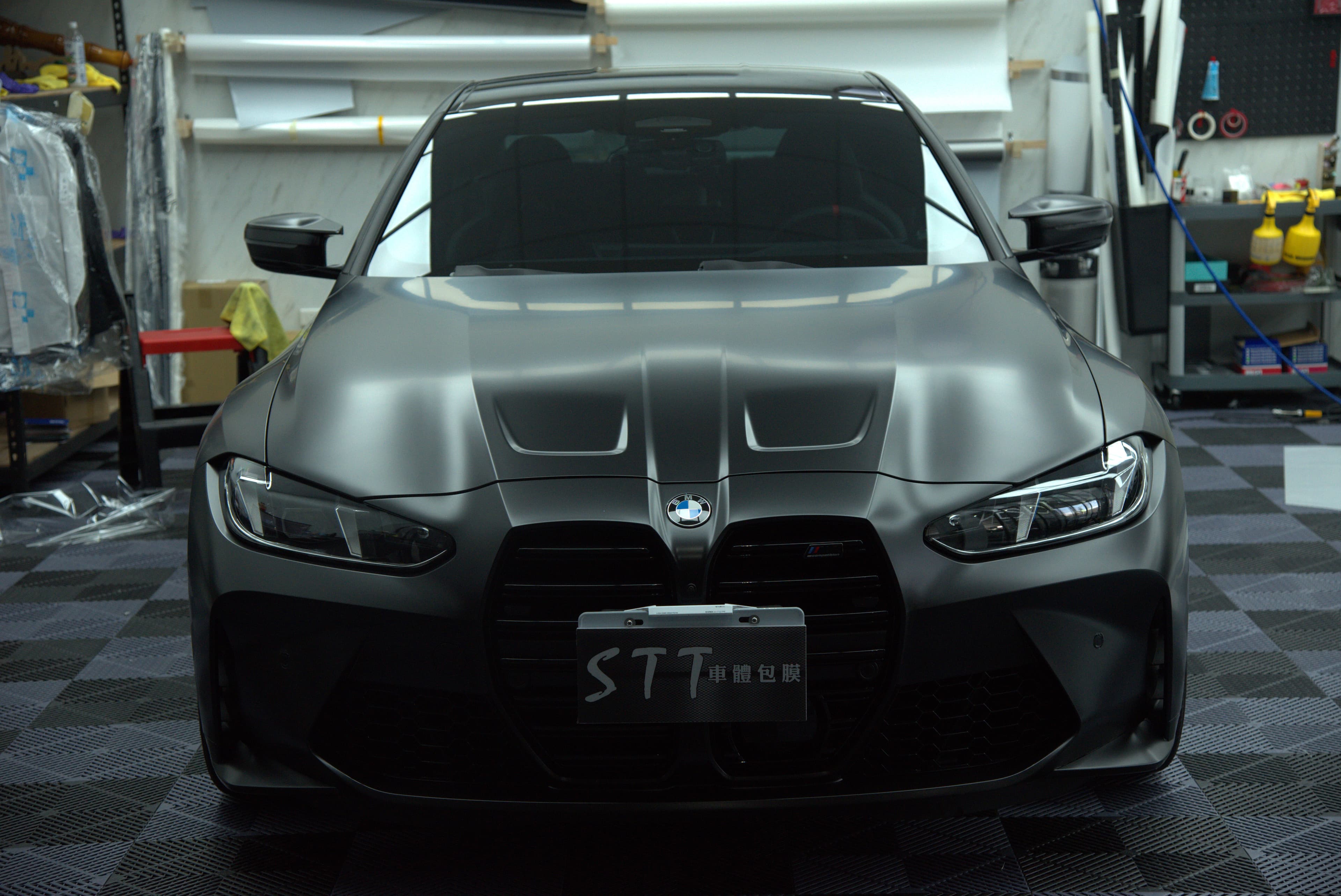 BMW M4 全車消光黑 - 2