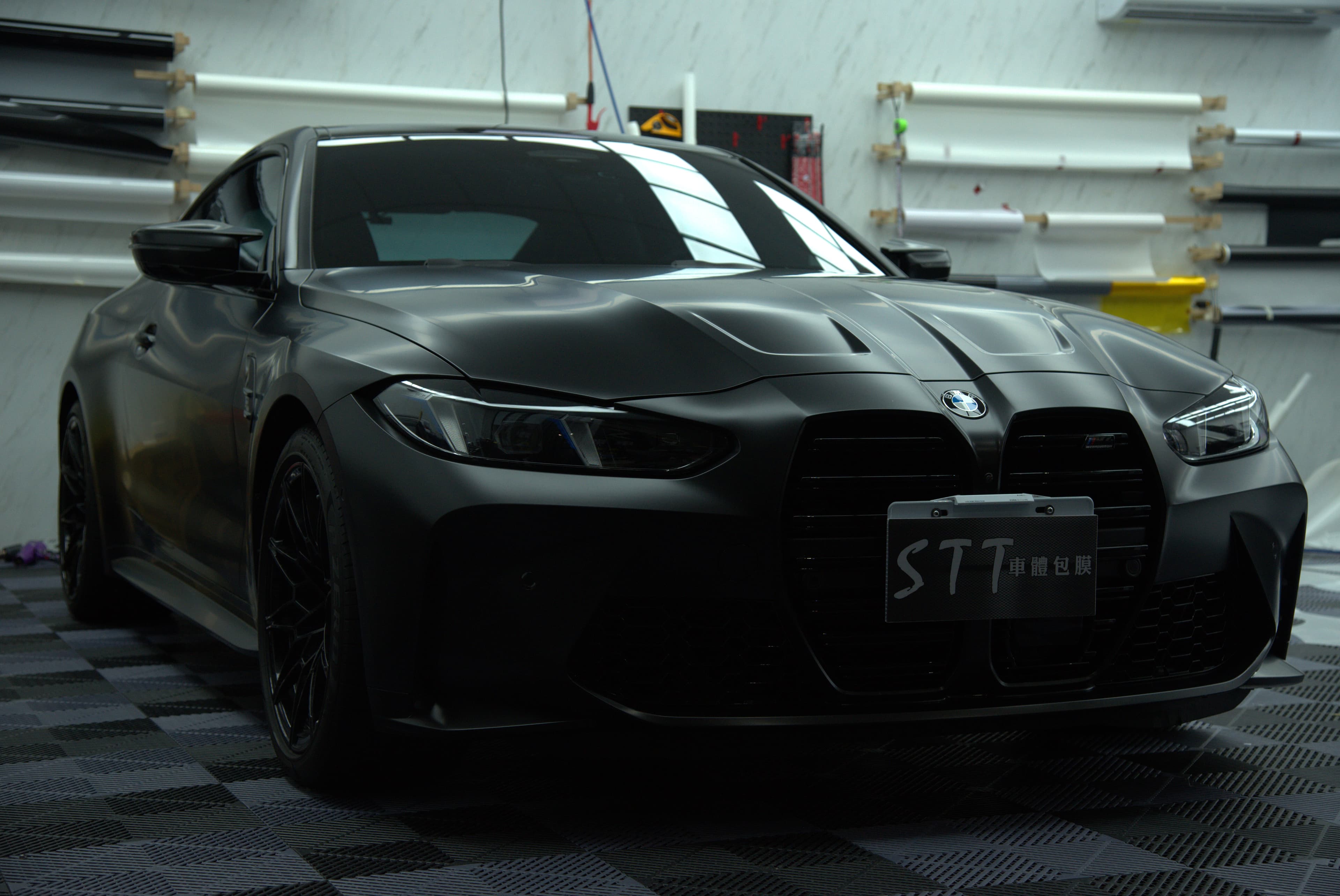 BMW M4 全車消光黑 - 4