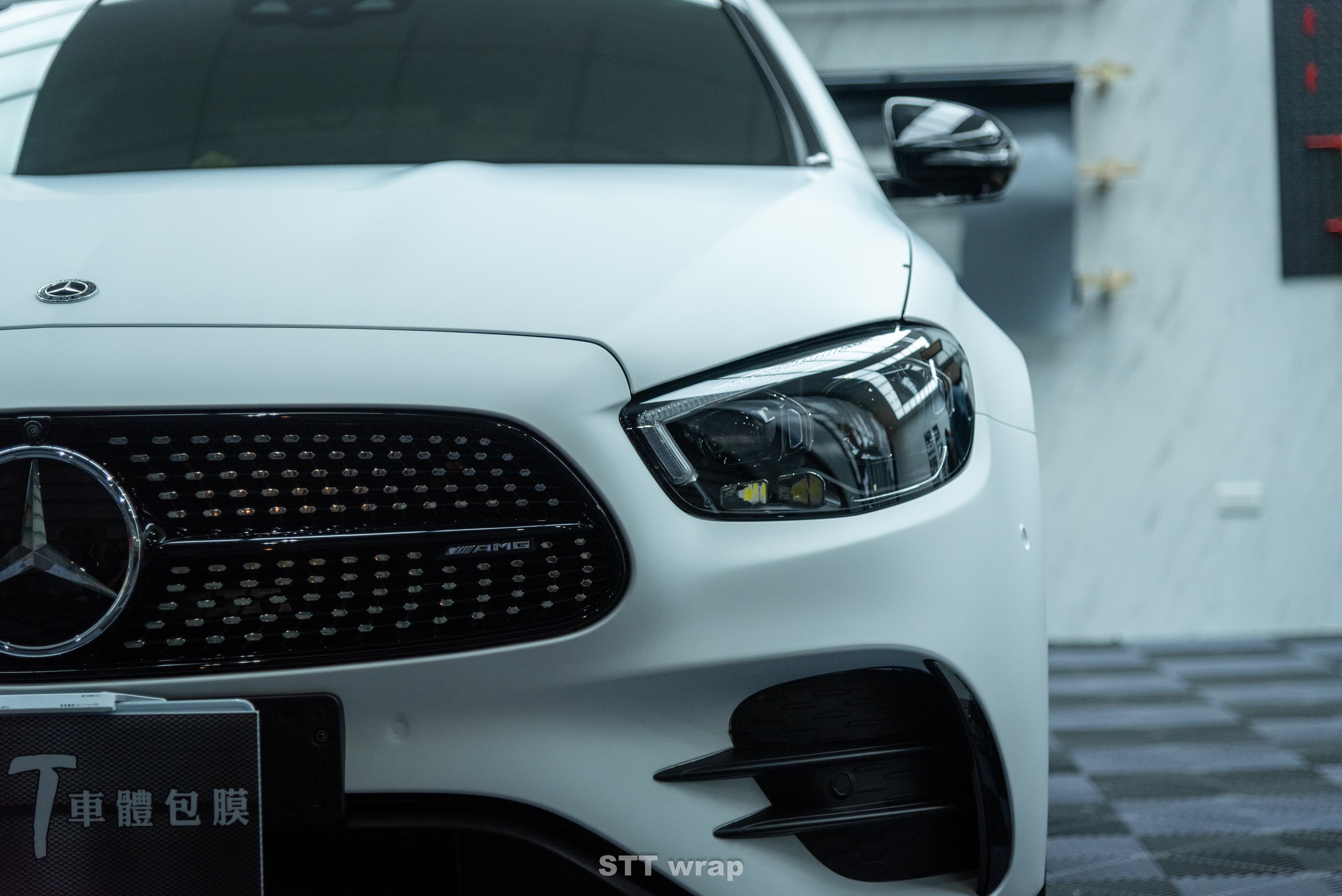 Benz E Class 全車消光白 - 4