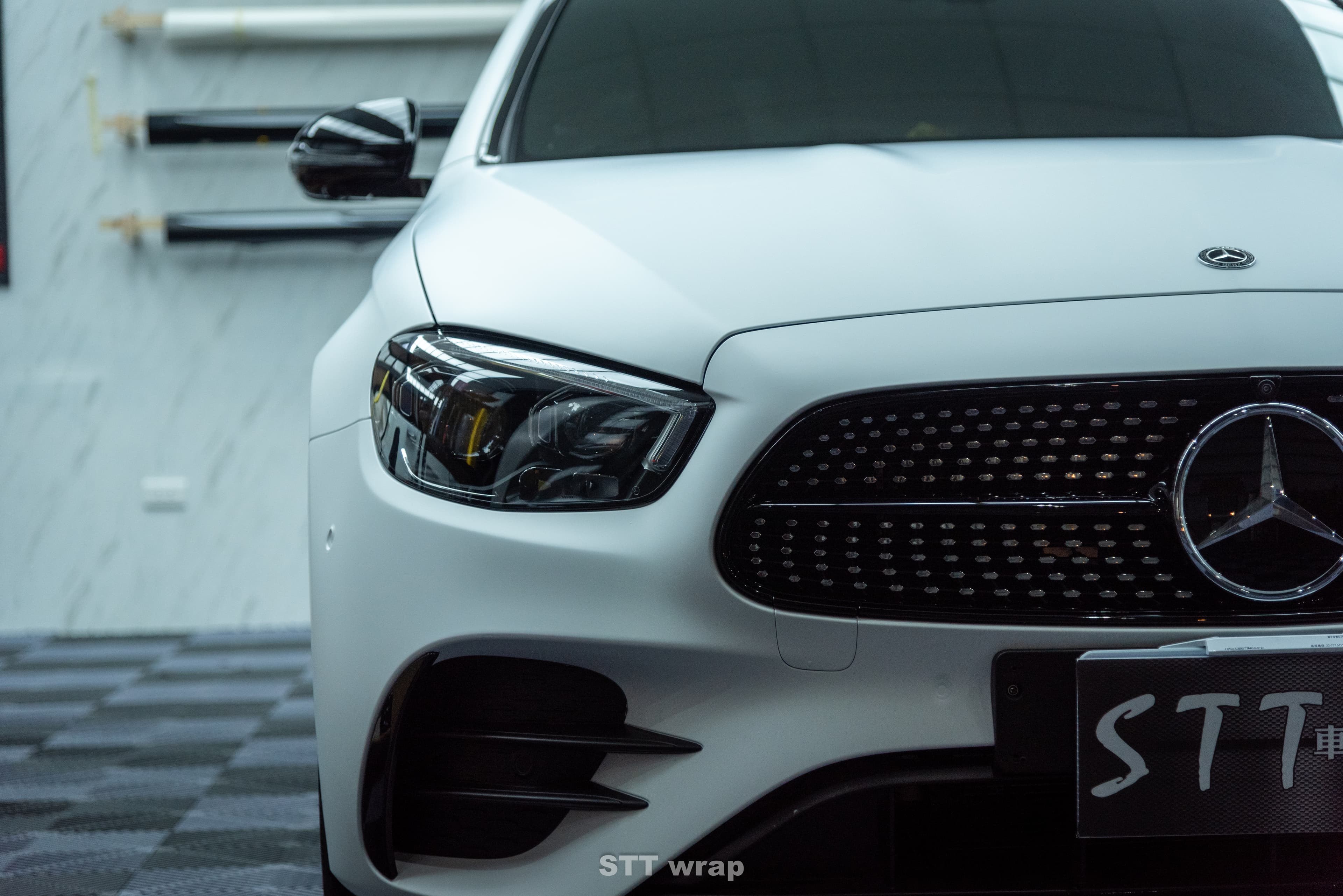 Benz E Class 全車消光白 - 5