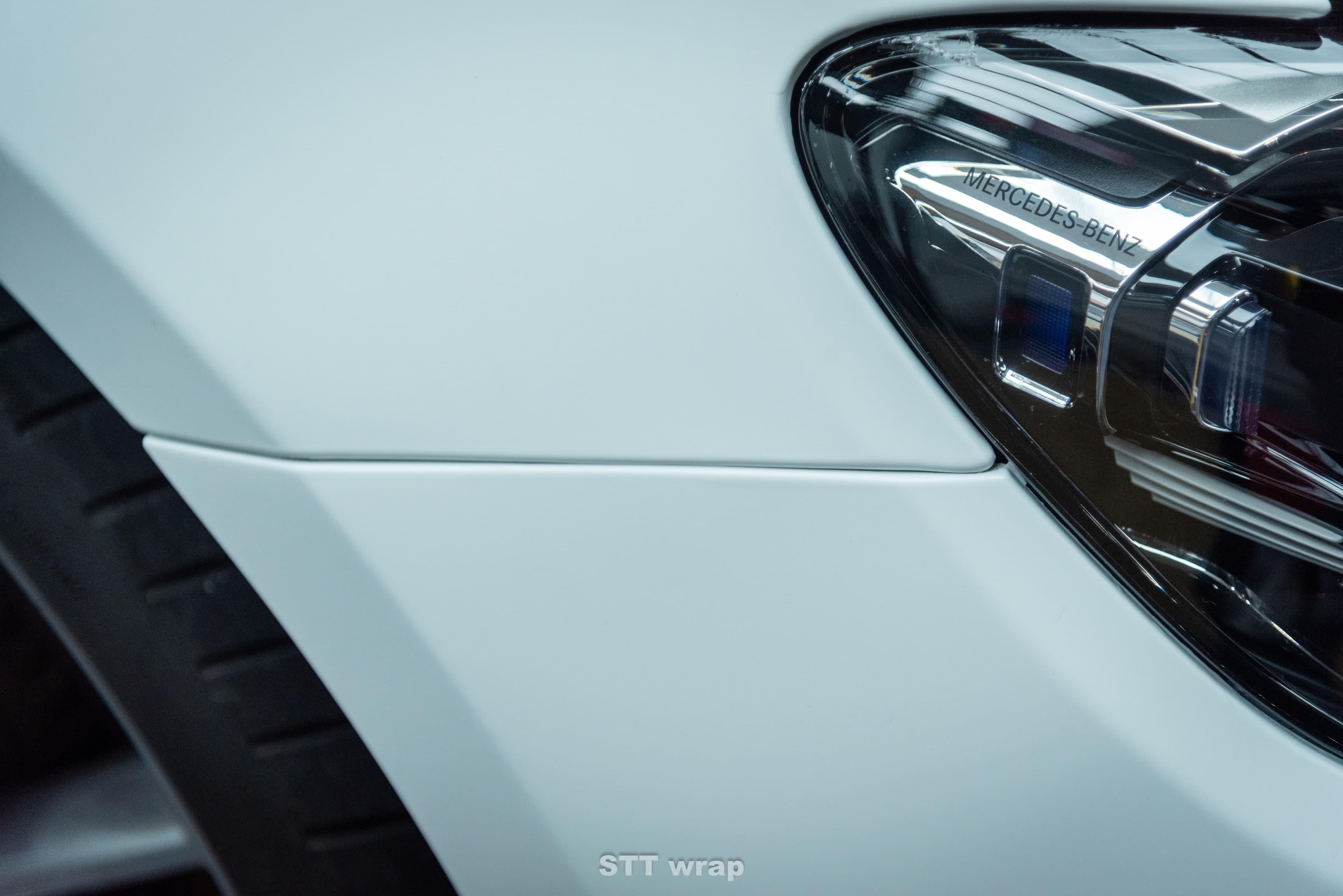 Benz E Class 全車消光白 - 11