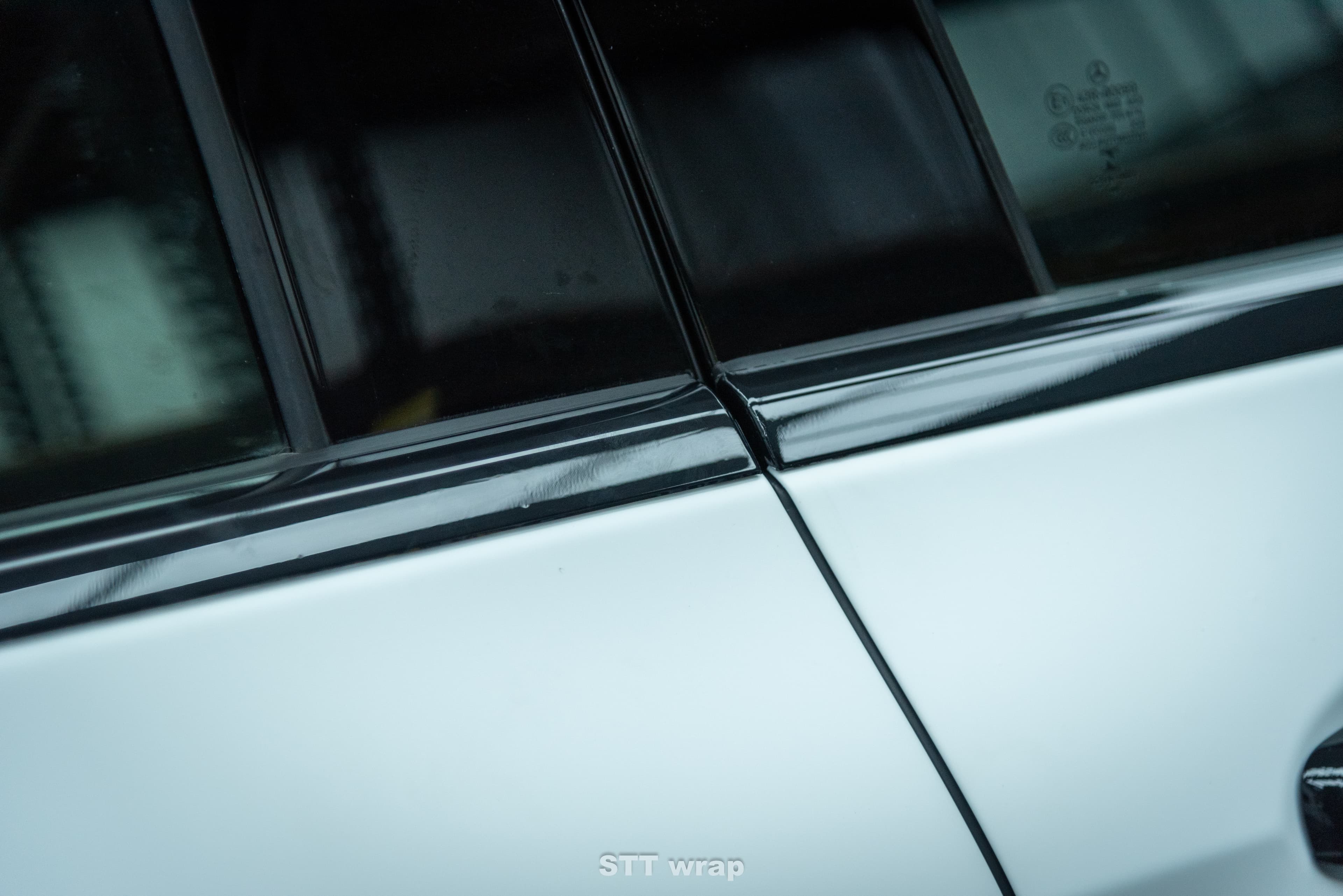 Benz E Class 全車消光白 - 22