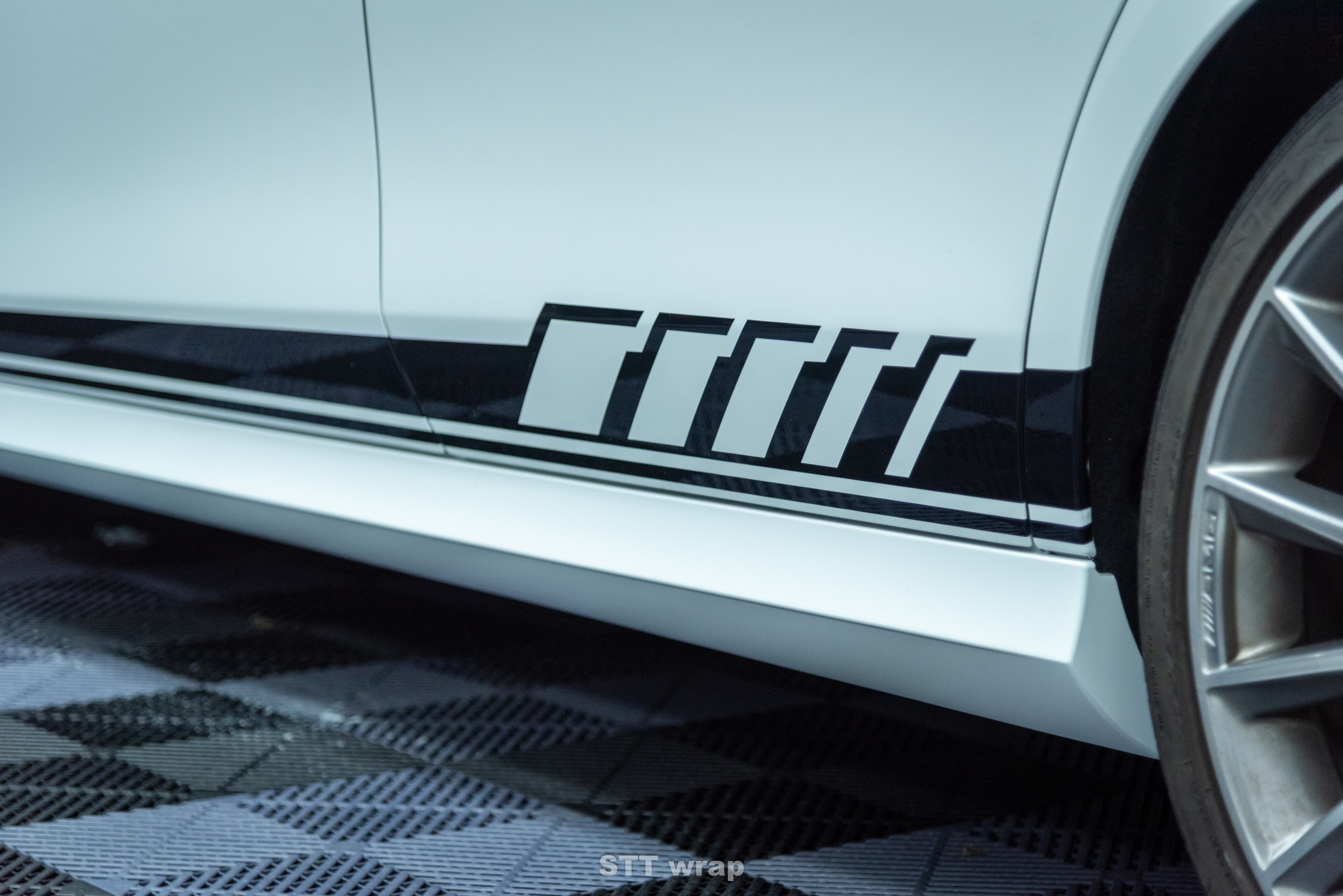 Benz E Class 全車消光白 - 26