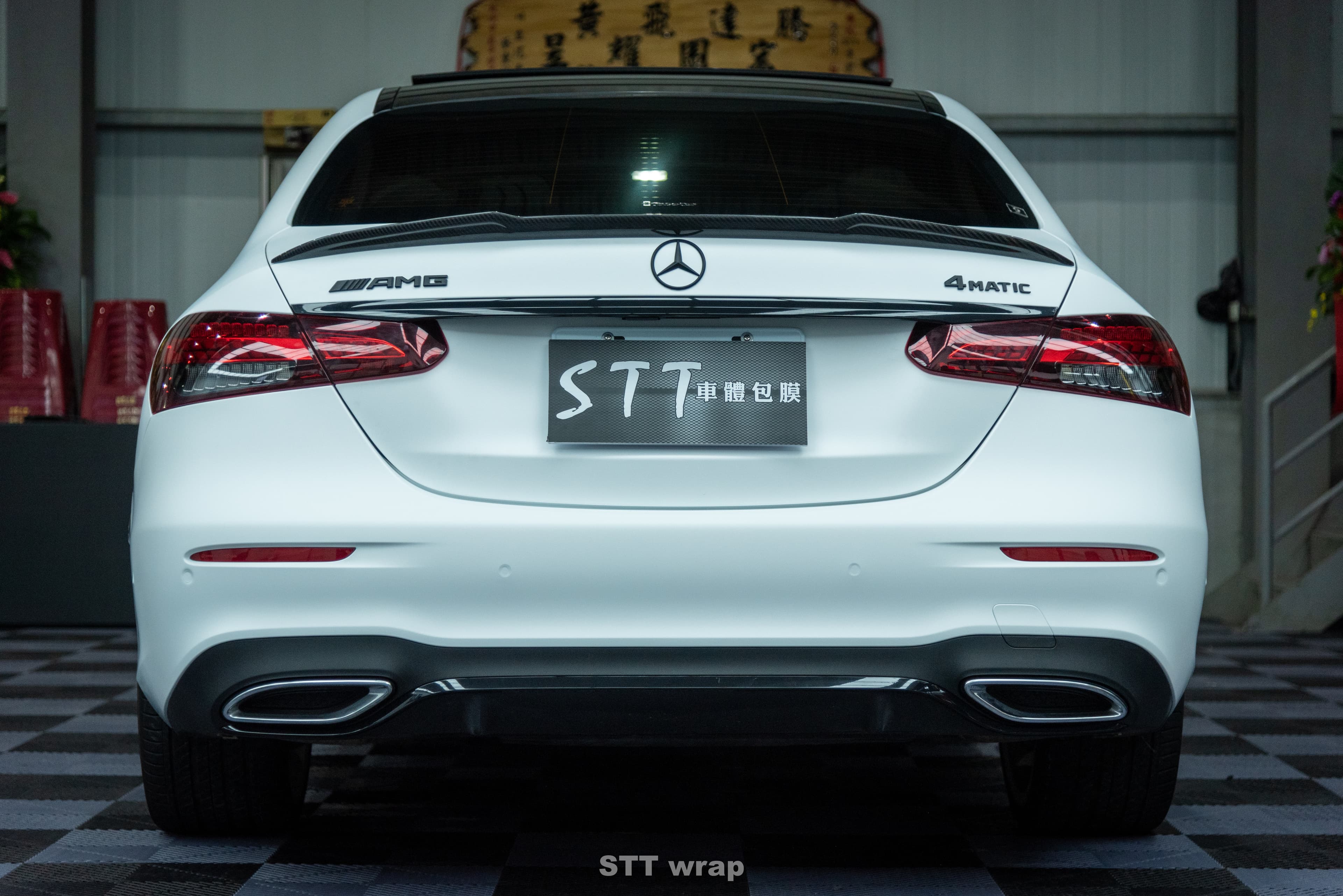 Benz E Class 全車消光白 - 30