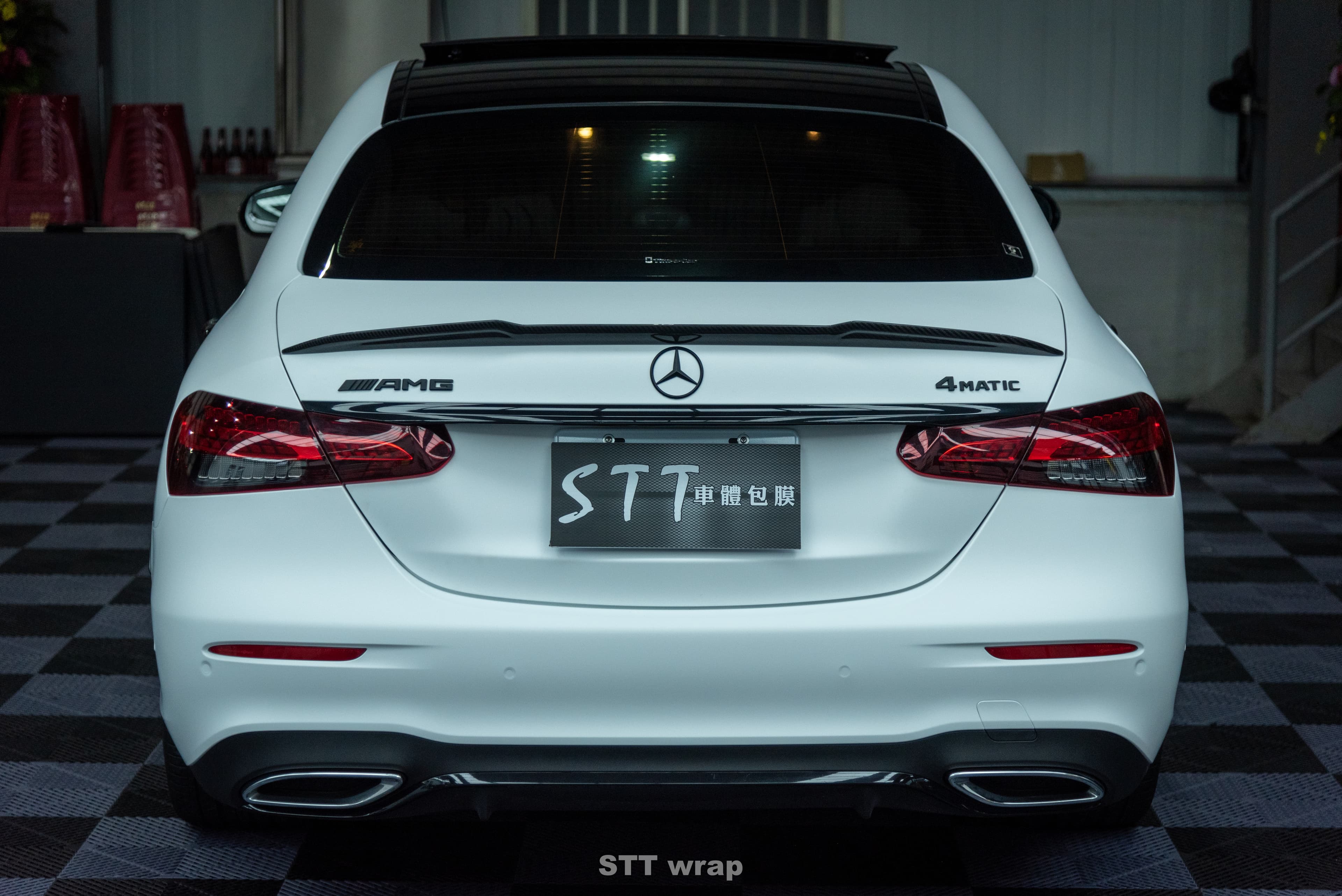 Benz E Class 全車消光白 - 31