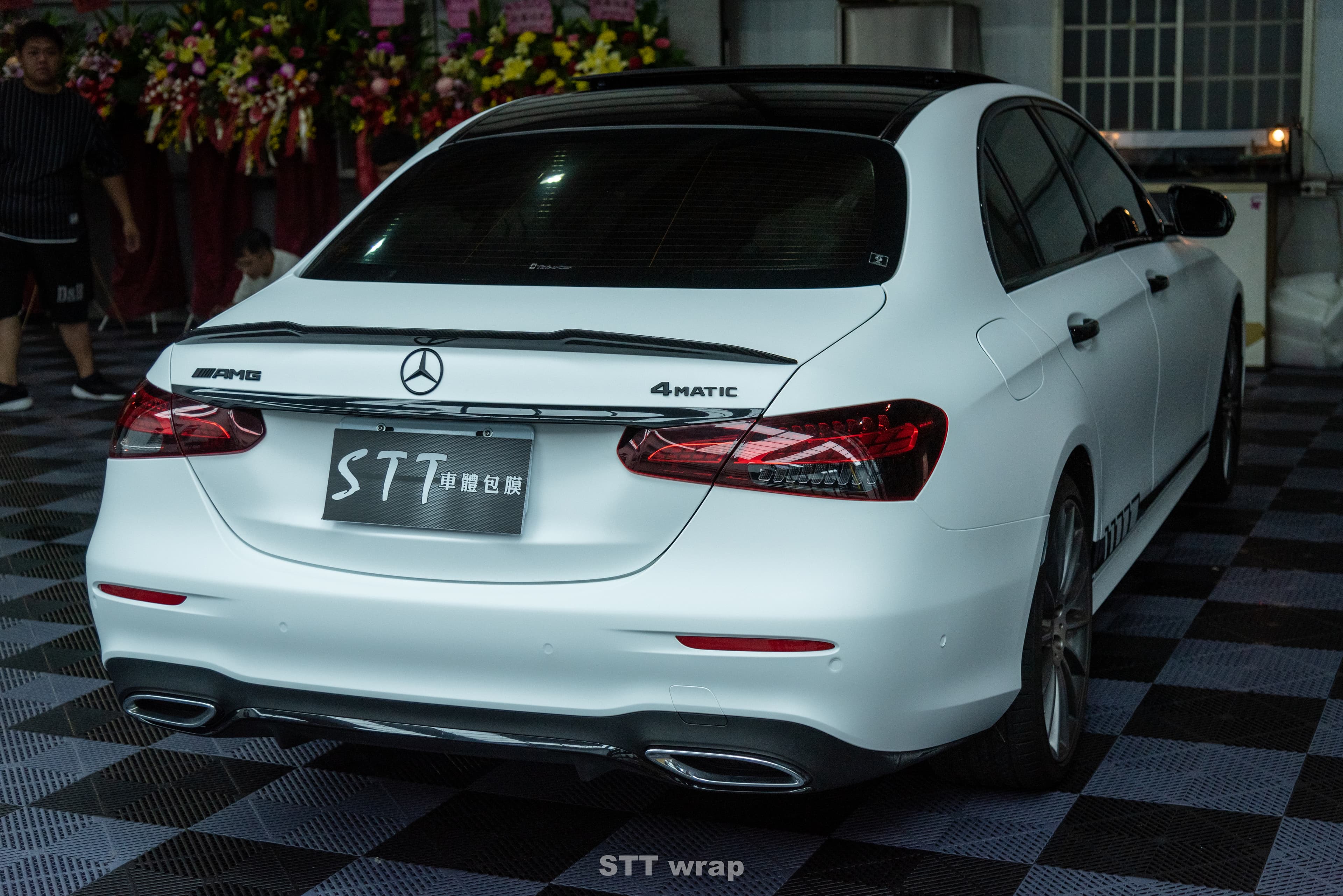 Benz E Class 全車消光白 - 33