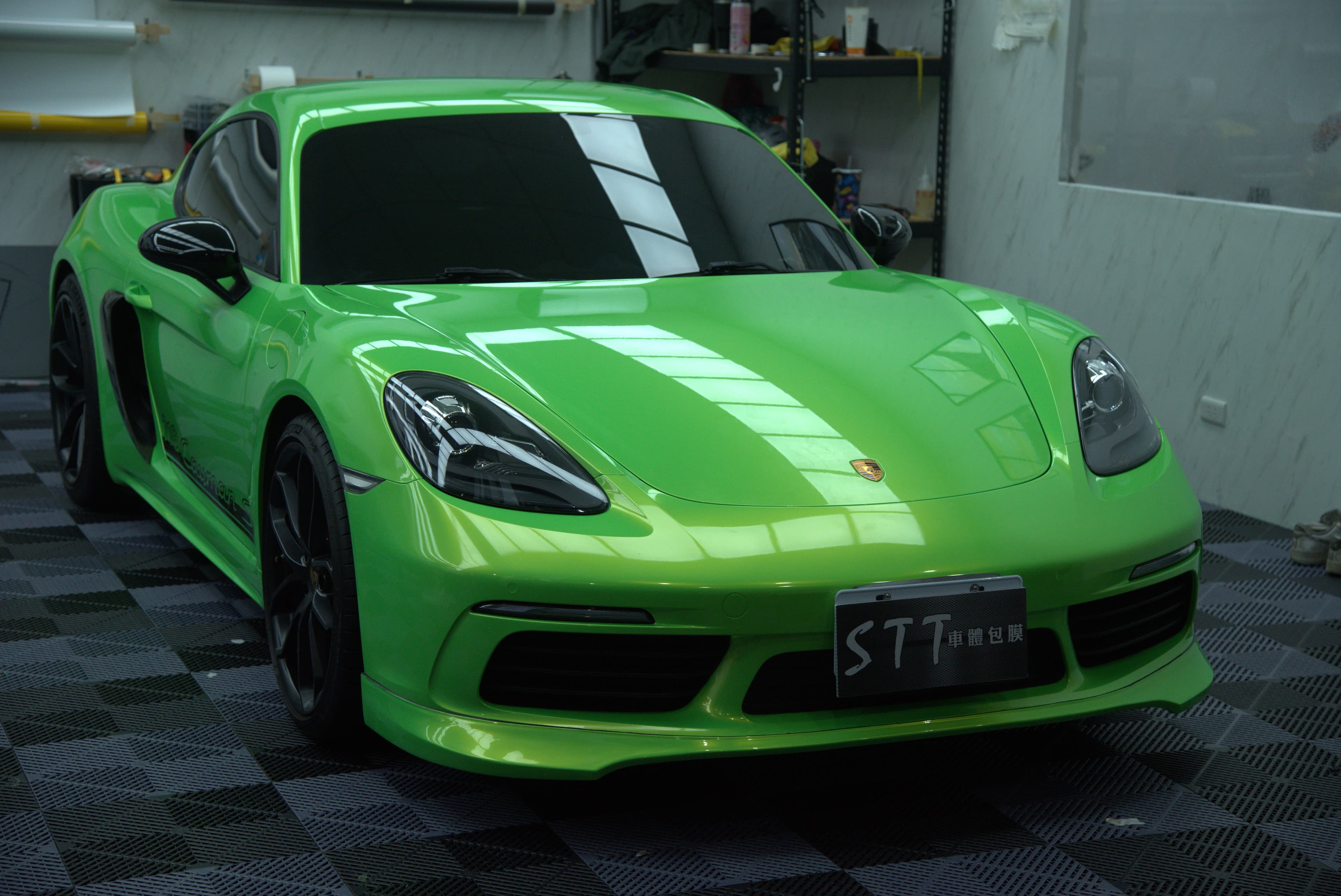 Porsche 718 Cayman S 全車改色 - 2
