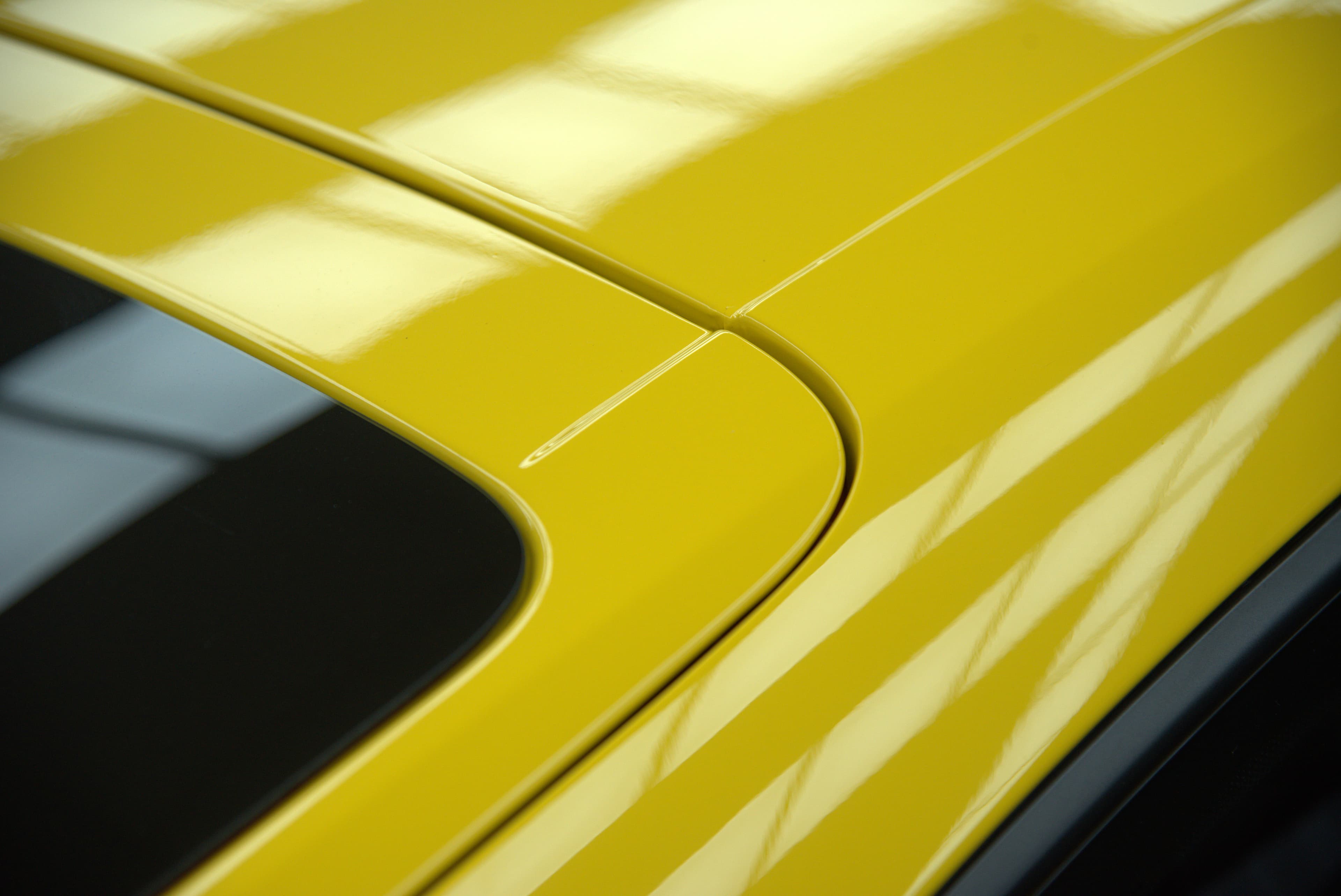 Porsche 718 Cayman S 全車改色 螢光黃 - 3