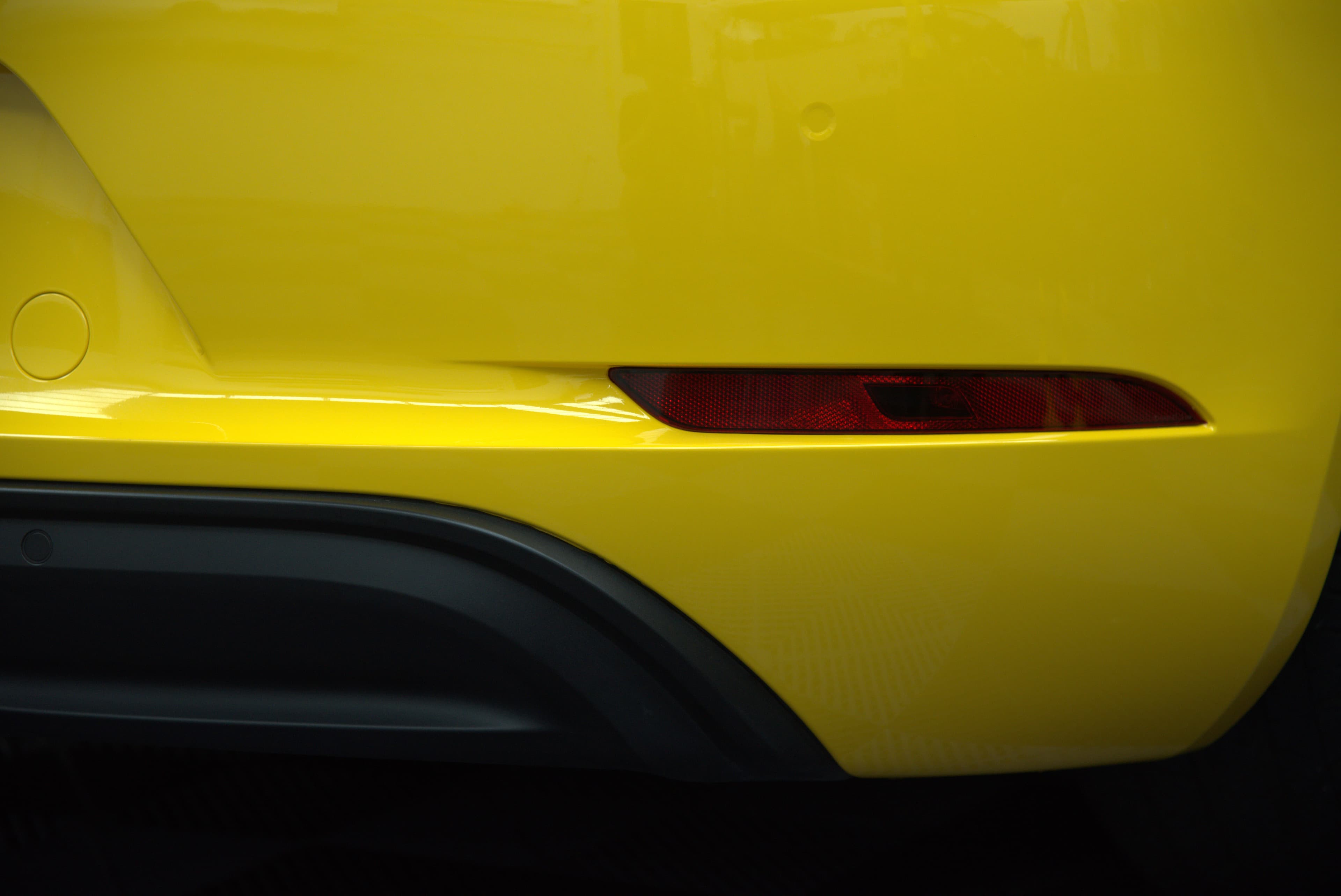 Porsche 718 Cayman S 全車改色 螢光黃 - 14