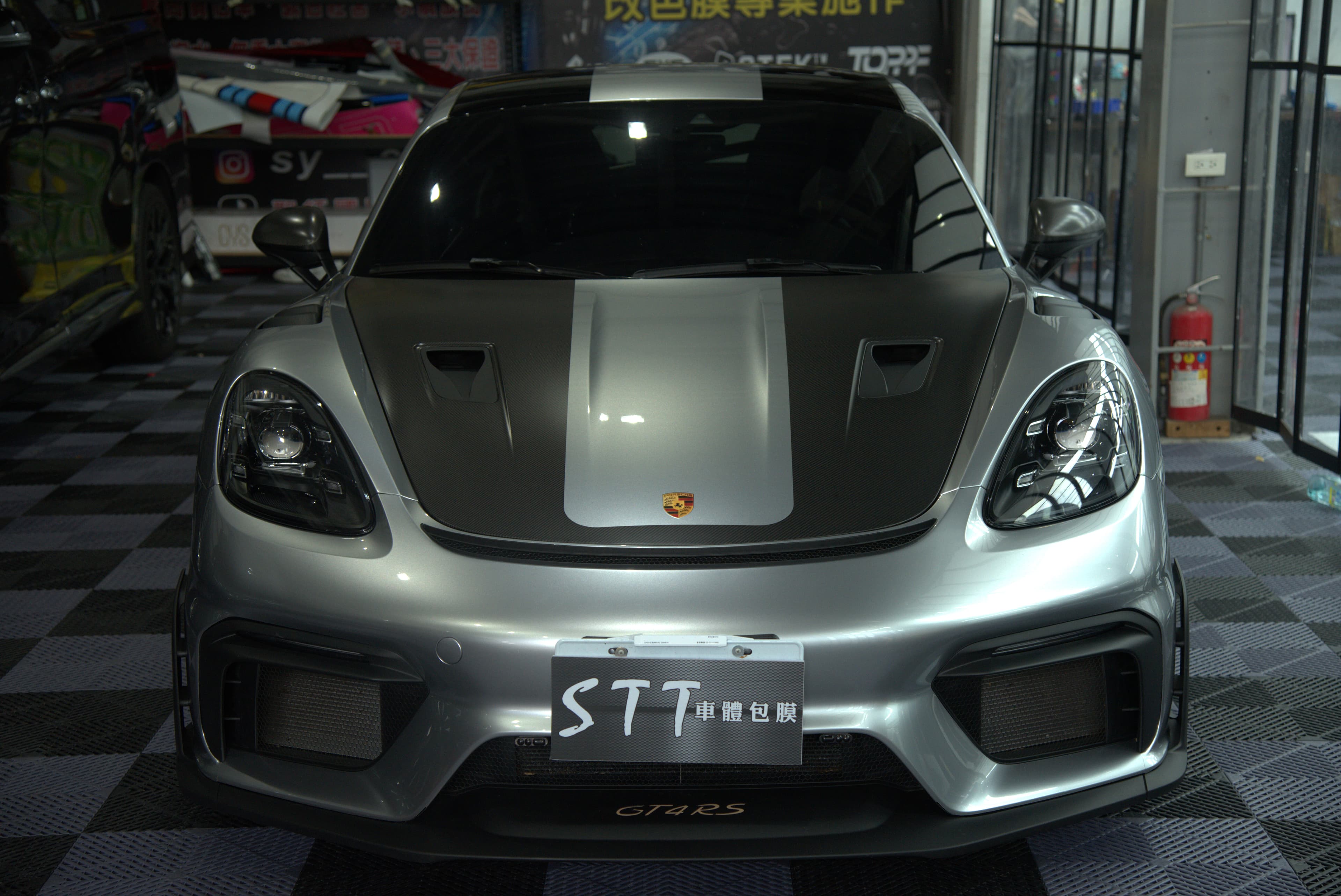 Porsche GT4RS 全車改色TPU - 3