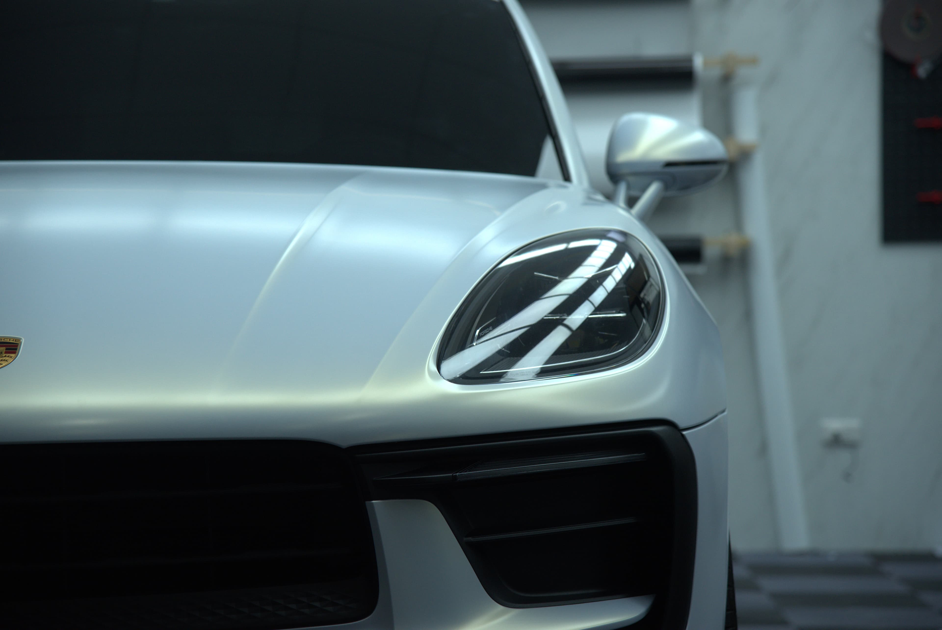 Porsche Macan 全車消光白 - 5