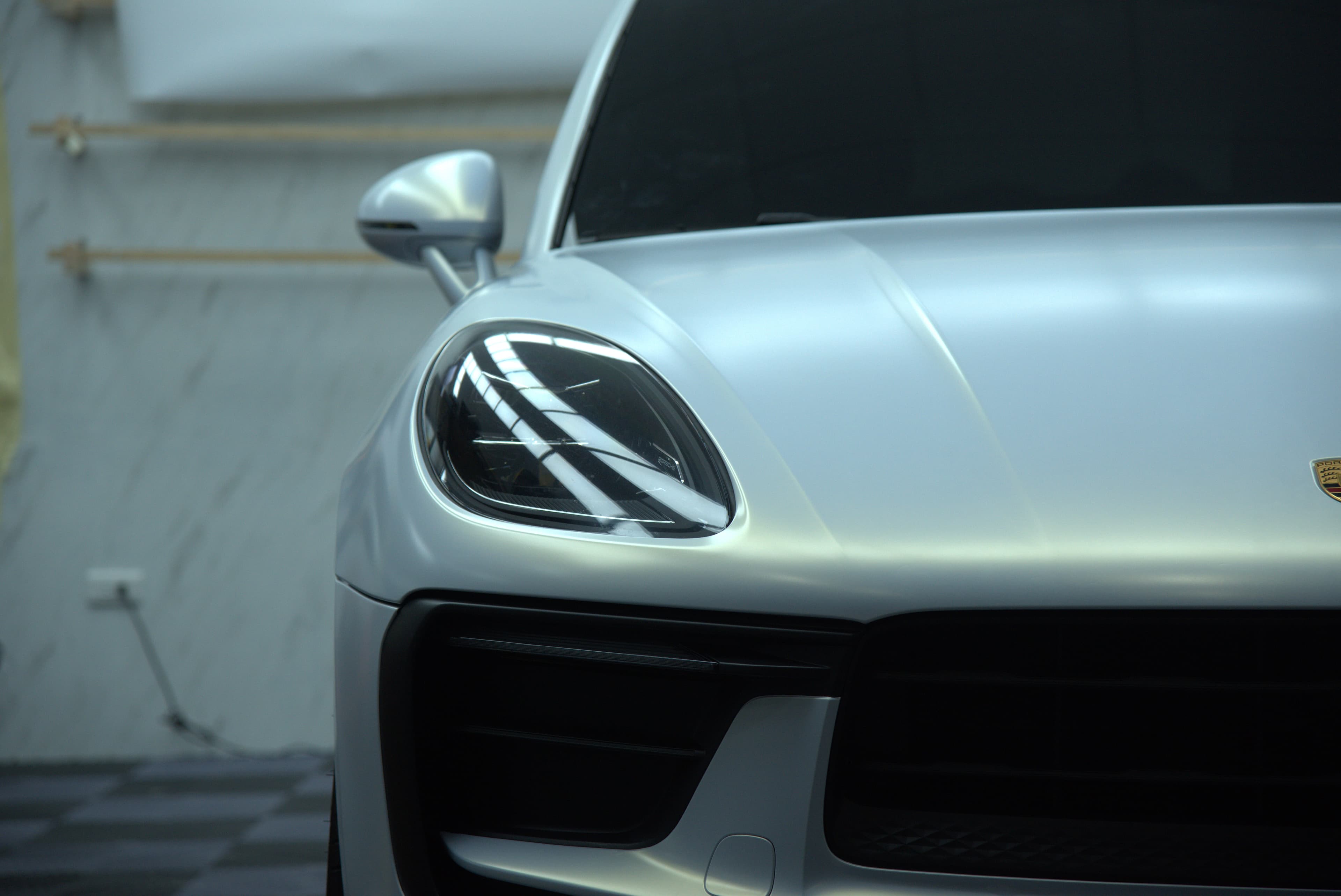 Porsche Macan 全車消光白 - 6