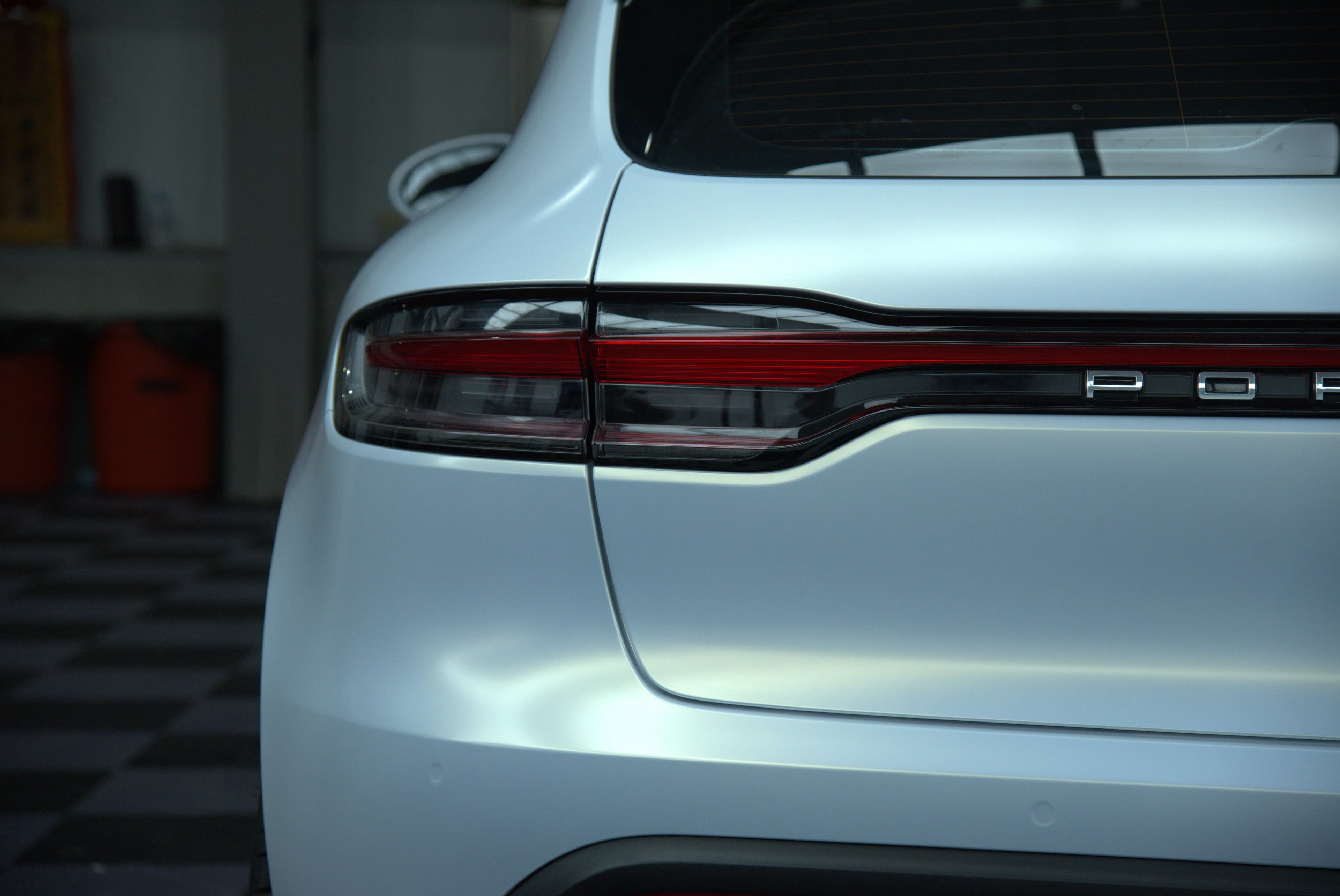 Porsche Macan 全車消光白 - 33